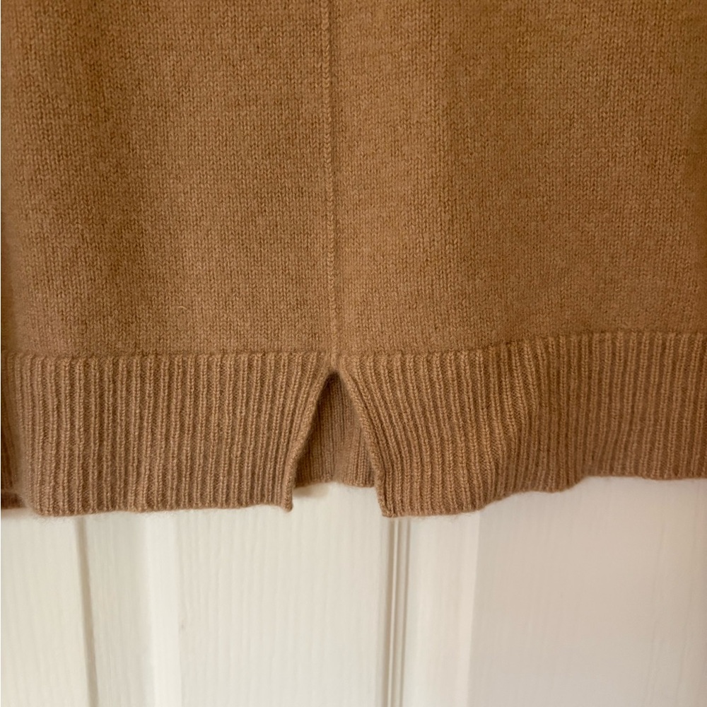 GAP - 100% Cashmere Pullover Crewneck Sweater in Camel - Size XL - Picture 5 of 6